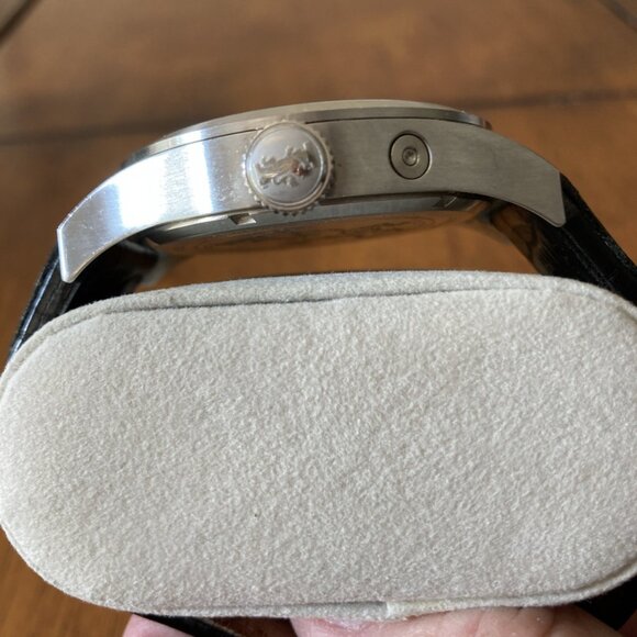 Invicta I-Force Silver Dial Stainless Steel Black Leather Men's Watch 13009 - Picture 8 of 8